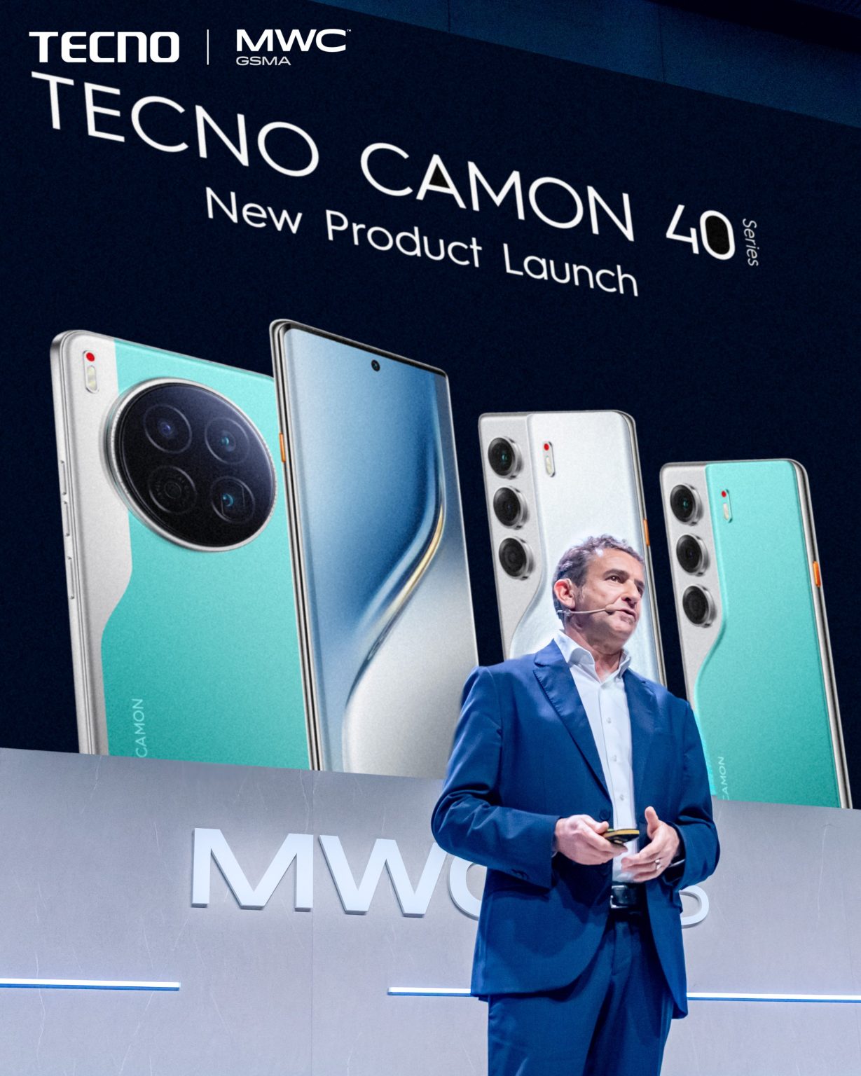 Tecno Camon 40 Series Debuts at MWC 2025 with AI-Powered Features – IGNITO